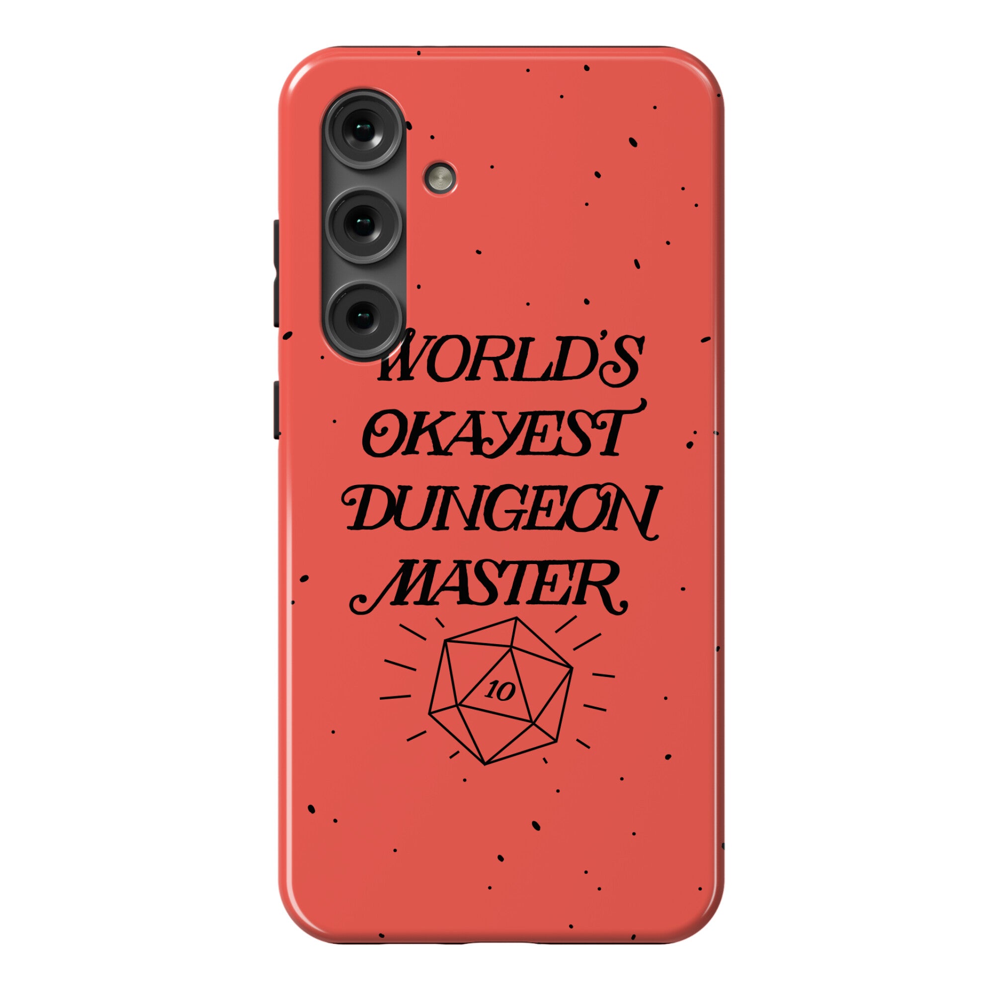 World's Okayest Dungeon Master Phone Case